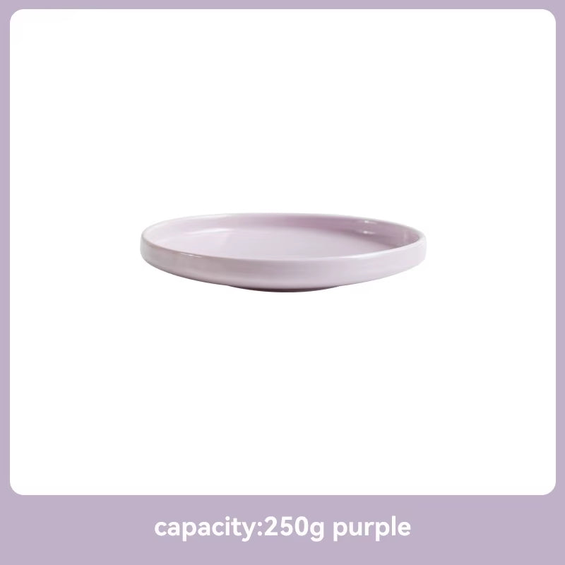 Cat Ceramic Bowl Puppy Dogs Food Water Dish Bowls Pet Elevated Canned Snacks Dining Plate Cats Small Dogs Feeding Supplies